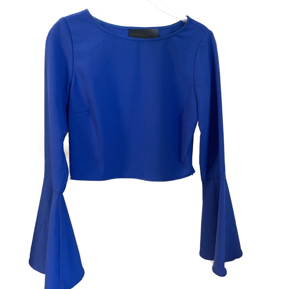 Crop Bell Sleeve Top